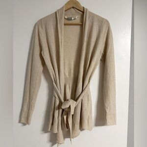 Athleta 100% CASHMERE WRAP sweater
